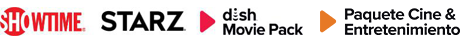 Showtime, Starz, Dish movie pack - Dish Latino